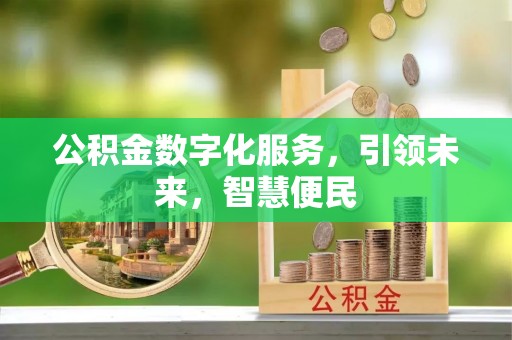 小港公积金数字化服务，引领未来，智慧便民