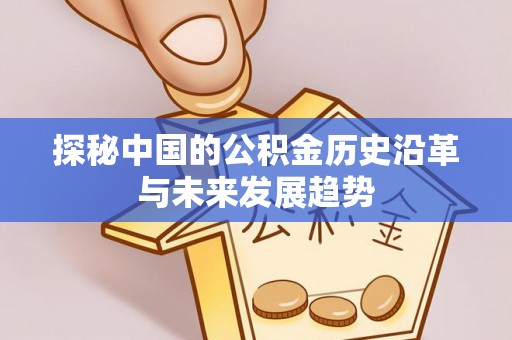 小港探秘中国的公积金历史沿革与未来发展趋势