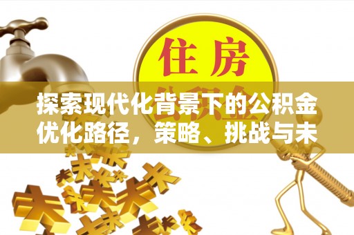 小港探索现代化背景下的公积金优化路径，策略、挑战与未来展望