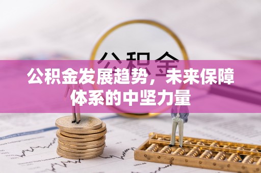 小港公积金发展趋势，未来保障体系的中坚力量