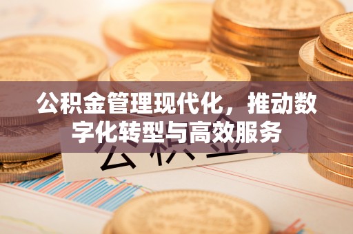 小港公积金管理现代化，推动数字化转型与高效服务
