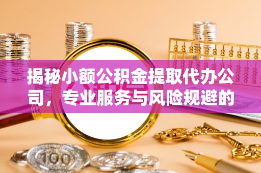 小港揭秘小额公积金提取代办公司，专业服务与风险规避的平衡艺术
