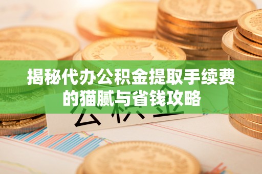 小港揭秘代办公积金提取手续费的猫腻与省钱攻略