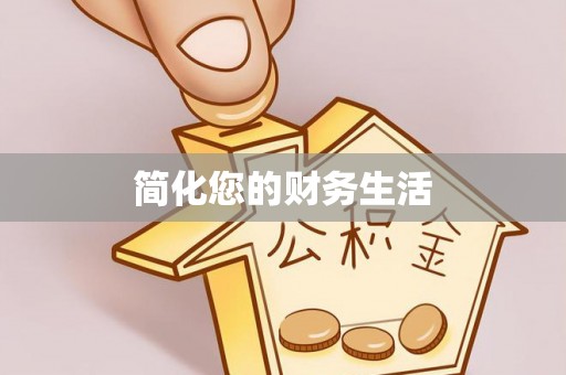 小港简化您的财务生活